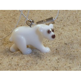 medvěd lední - přívěsek
