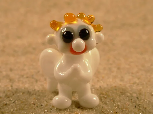 Skleněná figurka anděla