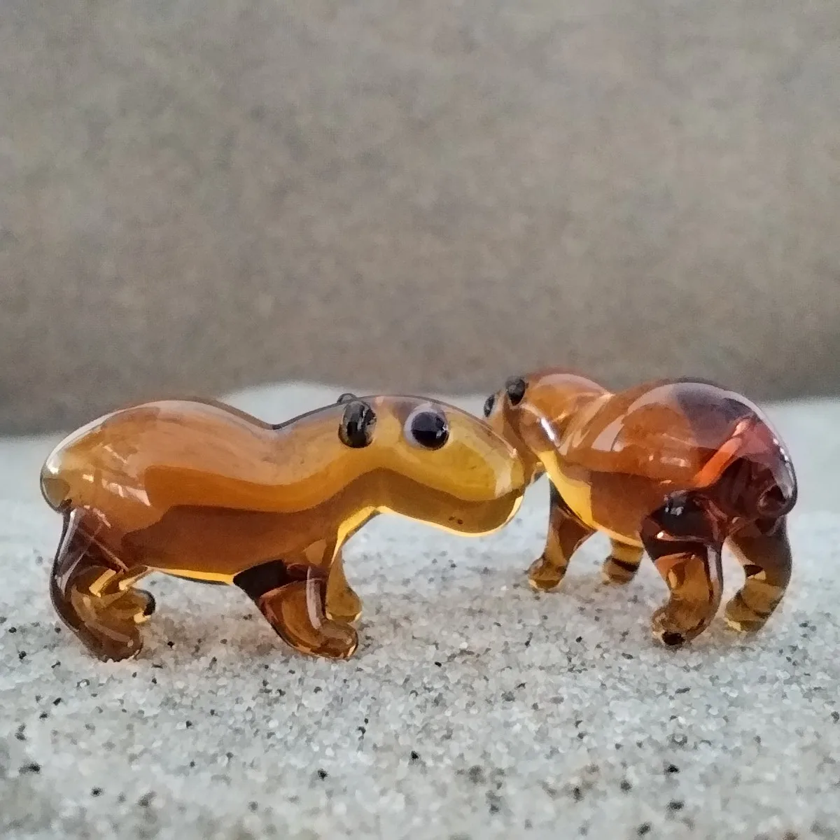 Skleněná figurka kapybary