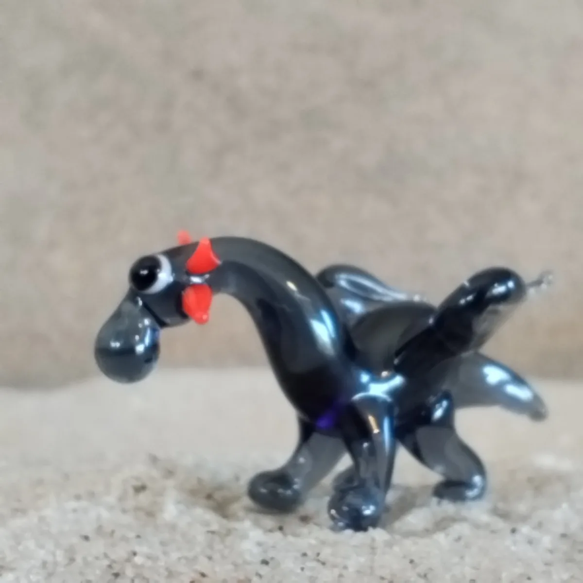 Skleněná figurka draka