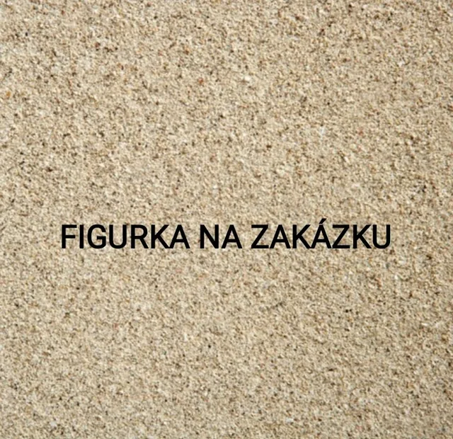 Skleněná figurka na zakázku